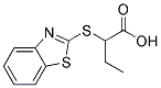 2-(1,3-BENZOTHIAZOL-2-YLTHIO)BUTANOIC ACID Struktur