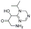 1-Hydroxy-2-oxo-3-aminopropyl-3-isopropyl-1,3,5-triazine Struktur