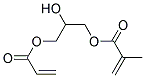 2-Hydroxy 1-acryloxy 3-methadryloxy propane Struktur