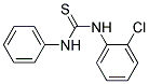 1-(O-CHLOROPHENYL)-3-PHENYL-2-THIOUREA Struktur