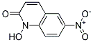 1-HYDROXY-6-NITRO-2(1H)-QUINOLINONE Struktur