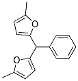 2,2'-BENZYLIDENEBIS(5-METHYLFURAN) Struktur