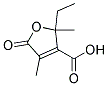 2-ETHYL-2,4-DIMETHYL-5-OXO-2,5-DIHYDRO-3-FUROICACID Struktur