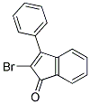 2-BROMO-3-PHENYL-1-INDENONE Struktur