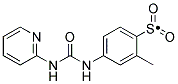 2-METHYL-4-(3-PYRIDIN-2-YL-UREIDO)BENZENESULFONYL Struktur