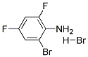 2-BROMO-4,6-DIFLUOROANILINE HYDROBROMIDE, TECH. Struktur