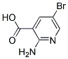 2-AMINO-5-BROMO-3-PYRIDINECARBOXYLIC ACID Struktur