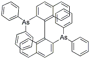 2,2'-BIS(DIPHENYLARSINO)-1,1'-BINAPHTHYL Struktur