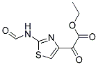 2-(2-FORMAMIDO-4-THIAZOLYL)-GLYOXYLIC ACID ETHYL ESTER Struktur