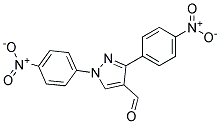 1,3-BIS(4-NITROPHENYL)-1H-PYRAZOLE-4-CARBALDEHYDE Struktur