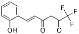 1,1,1-TRIFLUORO-6-(2-HYDROXYPHENYL)HEX-(E)-5-ENE-2,4-DIONE Struktur