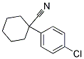 1-(P-CHLOROPHENYL)-1-CYCLOHEXANECARBONITRILE Struktur