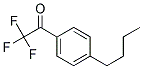 1-(4-BUTYLPHENYL)-2,2,2-TRIFLUOROETHANE-1-ONE Struktur