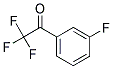 1-(3-FLUOROPHENYL)-2,2,2-TRIFLUOROETHANE-1-ONE Struktur