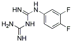 1-(3,4-DIFLUOROPHENYL)BIGUANIDE Struktur