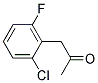 1-(2-CHLORO-6-FLUOROPHENYL)-ACETONE Struktur