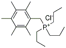 (2,3,4,5,6-PENTAMETHYLBENZYL)(TRIPROPYL)PHOSPHONIUM CHLORIDE, TECH Struktur