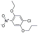 1-CHLORO-5-ETHOXY-4-NITRO-2-PROPOXYBENZENE, TECH Struktur