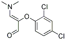 2-(2,4-DICHLOROPHENOXY)-3-(DIMETHYLAMINO)ACRYLALDEHYDE Struktur