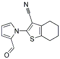 2-(2-FORMYLPYRROL-1-YL)-4,5,6,7-TETRAHYDROBENZO-[B]THIOPHENE-3-CARBONITRILE Struktur