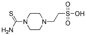 2-(4-THIOCARBAMOYL-PIPERAZIN-1-YL)-ETHANESULFONICACID Struktur