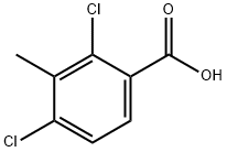 2,4-DICHLORO-3-METHYLBENZOIC ACID Structure