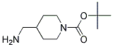 1-BOC-4-(AMINOMETHYL)PIPERIDIN Struktur