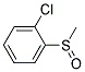 1-CHLORO-2-(METHYLSULPHINYL)BENZENE Struktur