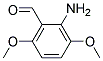 2-AMINO-3,6-DIMETHOXYBENZENECARBOXALDEHYD Struktur