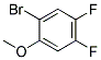 2-BROMO-4,5-DIFLUOROANISOL Struktur