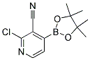 2-CHLORO-3-CYANO-4-(4,4,5,5-TETRAMETHYL-[1,3,2]DIOXABOROLAN-2-YL)PYRIDINE Struktur