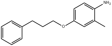 2-METHYL-4-(3-PHENYLPROPOXY)ANILINE Struktur