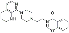 2-METHOXY-N-(2-[4-(1,2,3,4-TETRAHYDRO-1,7-NAPHTHYRIDIN-8-YL)PIPERAZIN-1-YL]ETHYL)BENZAMIDE Struktur