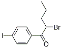 2-BROMO-1-(4-IODO-PHENYL)-PENTAN-1-ONE Struktur