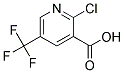 2-CHLORO-5-(TRIFLUOROMETHYL)NICOTINIC ACID Struktur