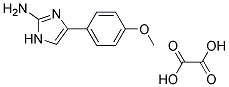 2-AMINO-4-(P-METHOXYPHENYL) IMIDAZOLE OXALATE Struktur