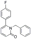 1-BENZYL-6-(4-FLUOROPHENYL)PYRIDIN-2(1H)-ONE Struktur