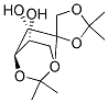 1,2:4,6-DI-O-ISOPROPYLIDENE-D-FRUCTOPYRANOSE Struktur