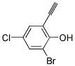 2-BROMO-4-CHLORO-6-ETHYNYL-PHENOL Struktur