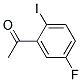 2'-IODO-5'-FLUOROACETOPHENONE Struktur