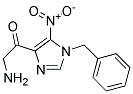 2-AMINO-1-(1-BENZYL-5-NITRO-1H-IMIDAZOL-4-YL)-ETHANONE Struktur