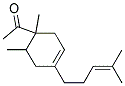 1-[1,6-DIMETHYL-4-(4-METHYL-PENT-3-ENYL)-CYCLOHEX-3-ENYL]-ETHANONE Struktur