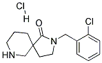 2-(2-CHLOROBENZYL)-2,7-DIAZASPIRO[4.5]DECAN-1-ONE HYDROCHLORIDE Struktur