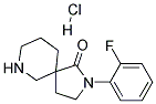 2-(2-FLUOROPHENYL)-2,7-DIAZASPIRO[4.5]DECAN-1-ONE HYDROCHLORIDE Struktur