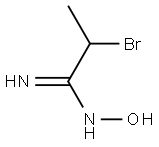 2-BROMO-N-HYDROXY-PROPIONAMIDINE Struktur