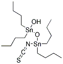 1-HYDROXY-3-(ISOTHIOCYANATO)-1,1,3,3-TETRABUTYLDISTANNOXANE Struktur