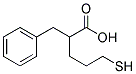 2-BENZYL-5-MERCAPTO-PENTANOIC ACID Struktur