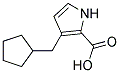 1-CYCLOPENTYLMETHYL-PYRROLE-2-CARBOXYLIC ACID Struktur