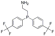 2-[BIS(4-TRIFLUOROMETHYLPHENYL)PHOSPHINO]ETHYLAMINE Struktur