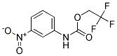 2,2,2-TRIFLUOROETHYL 3-NITROPHENYLCARBAMATE Struktur